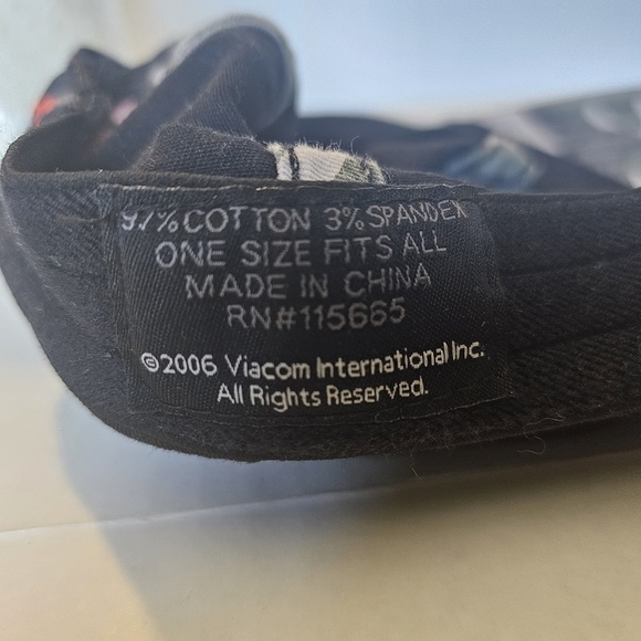 Vintage Viva la bam black denim baseball hats. - Picture 7 of 7